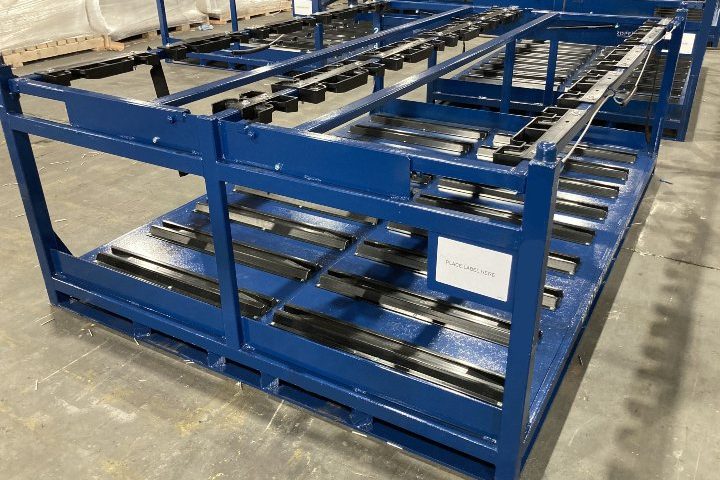 Heavy Duty Blue Stack Rack