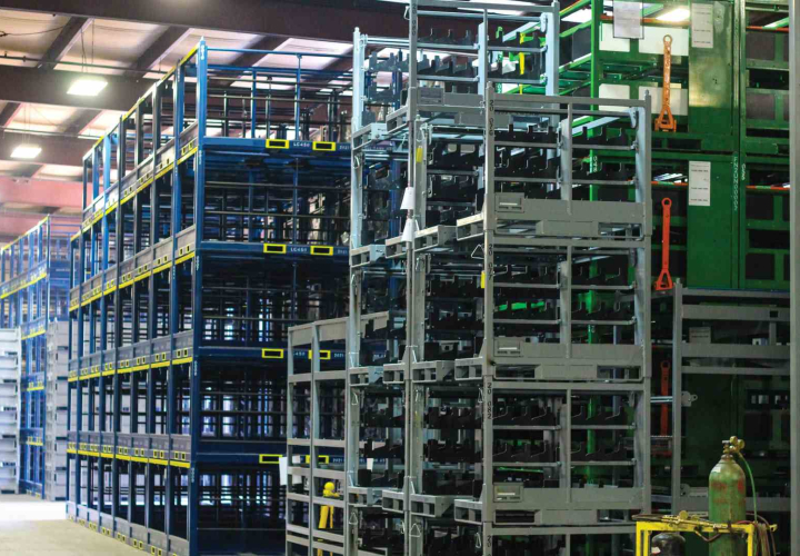 VARIETIES OF SHIPPING RACKS