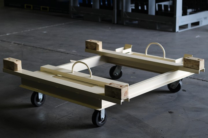 Custom towable industrial cart